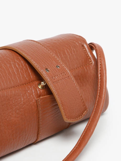 Cross Body Tas S Agnes Leder Etrier Bruin agnes EAGC205S ander zicht 8